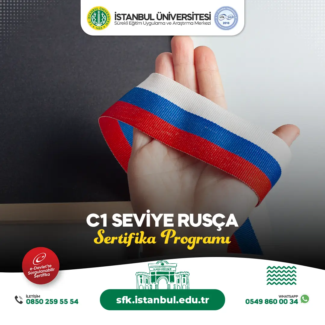 C1 Seviye Rusça Eğitimi